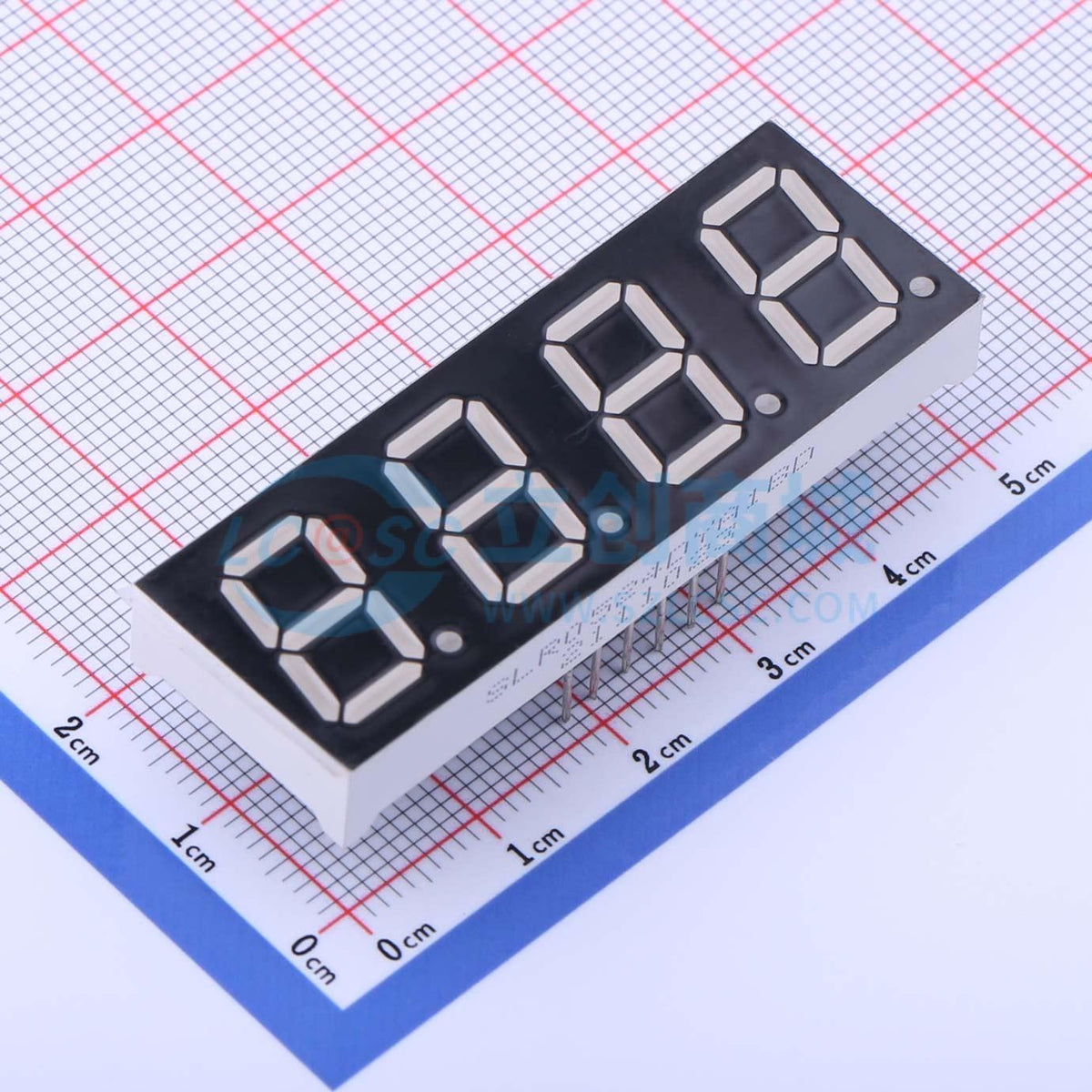 LED 7 đoạn SLR0524DYA1BD SUNLIGHT Anode chung - Techcore Việt Nam