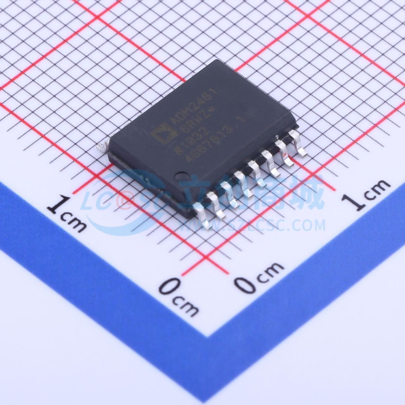 IC Thu Phát RS485/RS422 Cách Ly ADM2481BRWZ ADI SOIC-16-300mil - Techcore Việt Nam