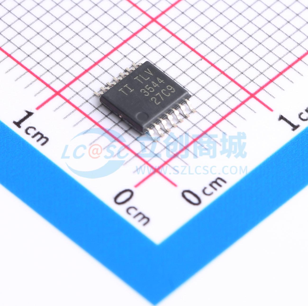 IC Khuếch Đại Thuật Toán TLV3544IPWR Texas Instruments TSSOP-14 4 kênh Rail-to-Rail 200 MHz - Techcore Việt Nam