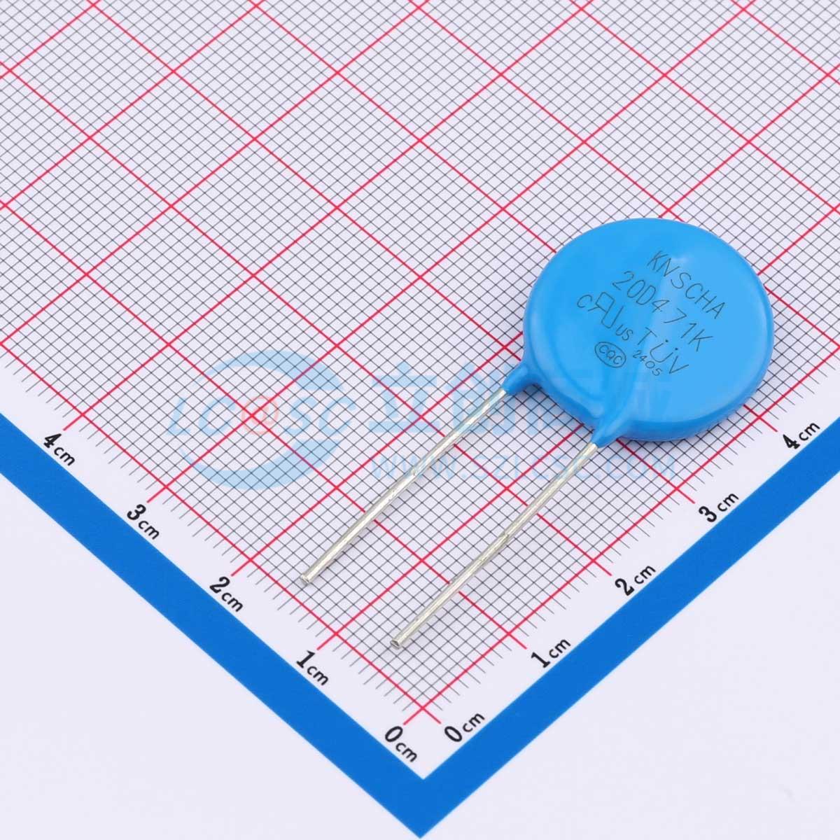 Varistor MOV MOV20D471K206RV087 KNSCHA - Techcore Việt Nam
