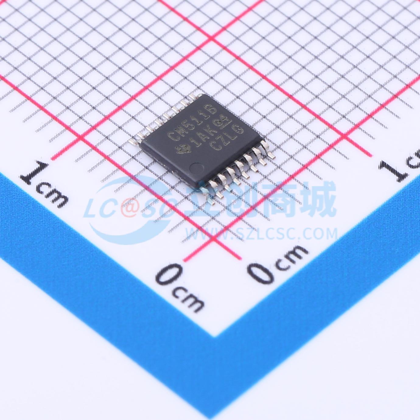 IC điều khiển LED 7 đoạn CD4511BPWR TI TSSOP-16 1V - Techcore Việt Nam