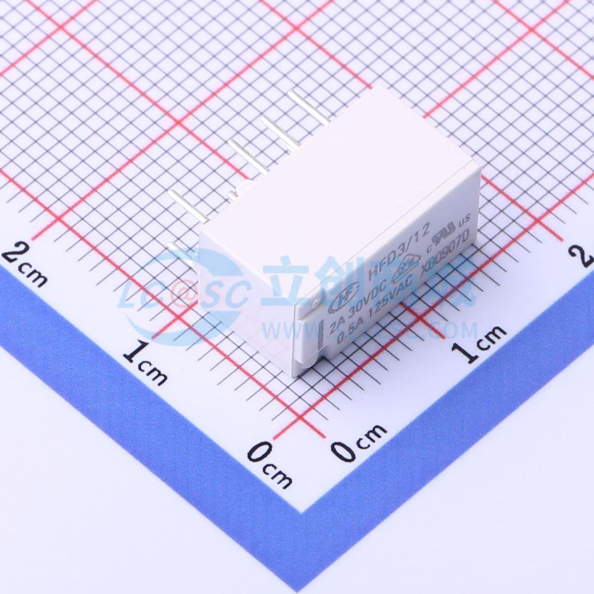 Rơ-le điện tử HFD3/012 HF 12V DIP,7.5x15mm - Techcore Việt Nam