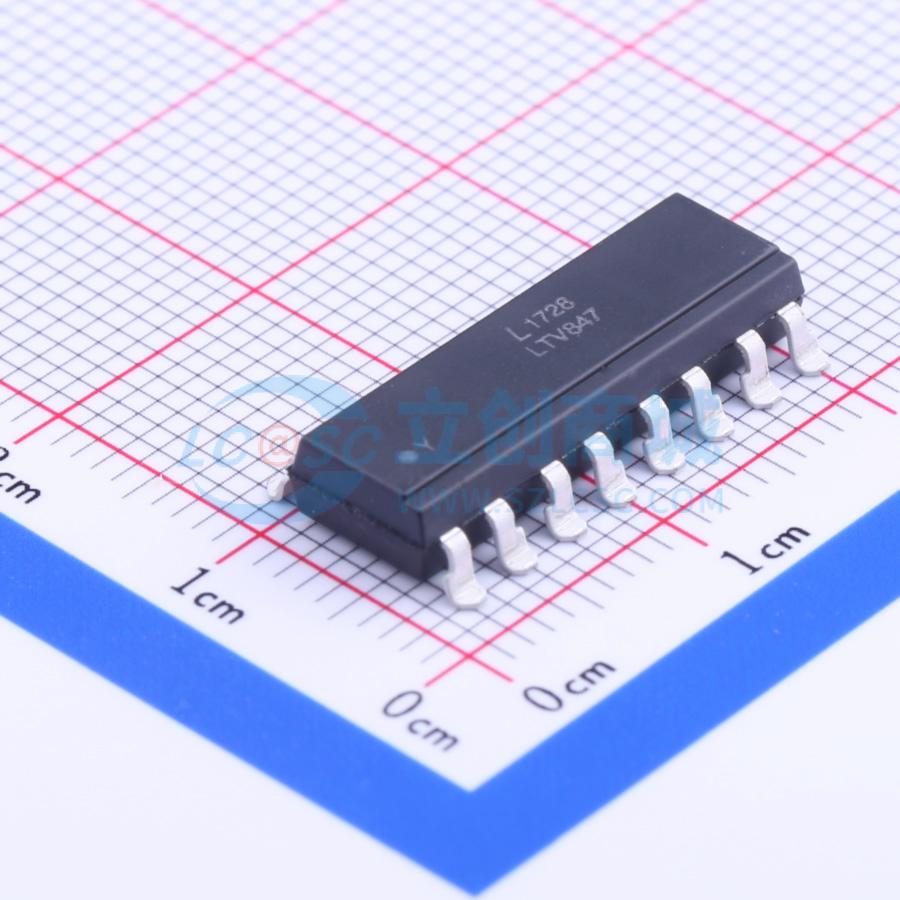 Optocoupler transistor LTV-847S LITEON SMD-16P 1.2V - Techcore Việt Nam