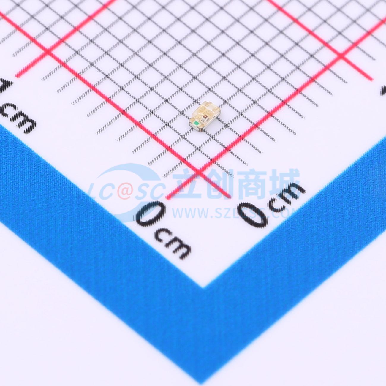 LED TJ-S1608SW6TDSLCCYRGB-A5 TOGIALED SMD-4P,1.6x0.8mm 520nm~530nm - Techcore Việt Nam