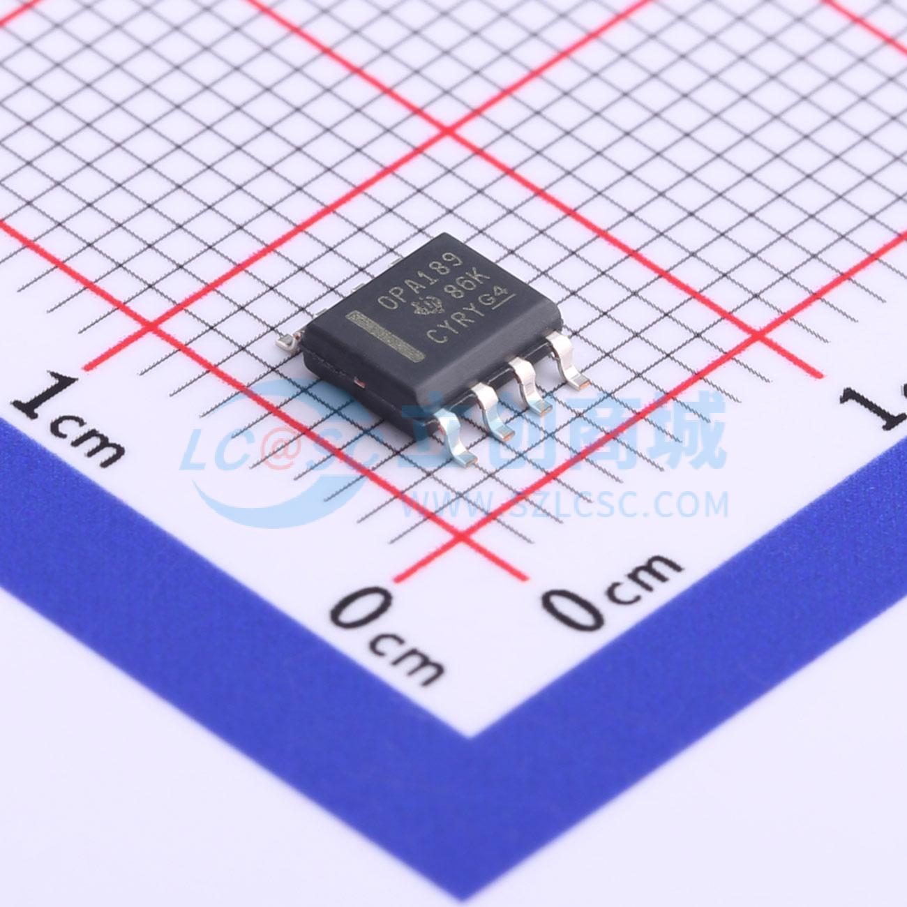 IC Khuếch Đại Thuật Toán Chính Xác OPA189IDR Texas Instruments SOP-8 1 kênh 4.5–36 V 14 MHz - Techcore Việt Nam