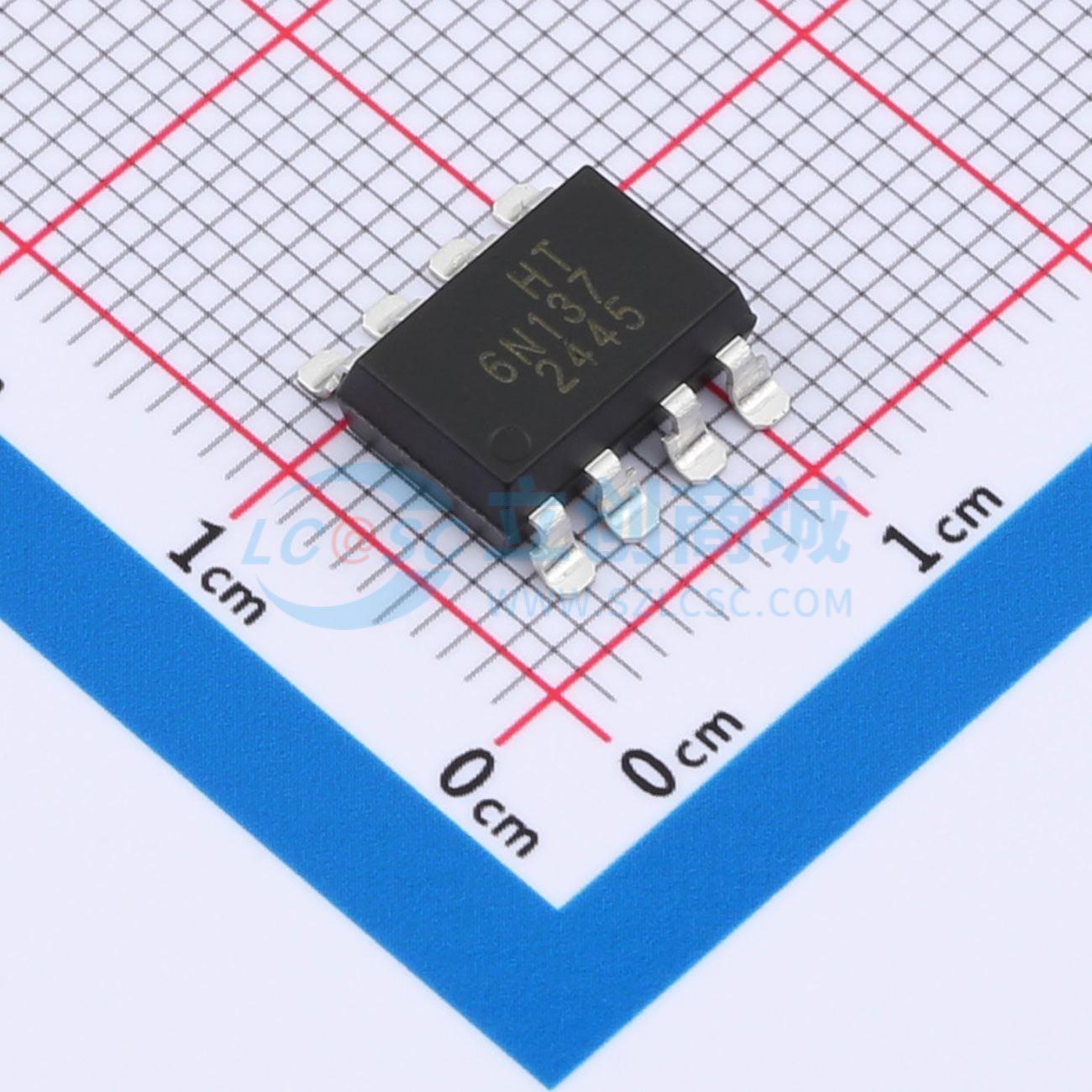 Optocoupler logic HT-6N137-S1TA1 Hengtuo SMD-8P 1.4V - Techcore Việt Nam