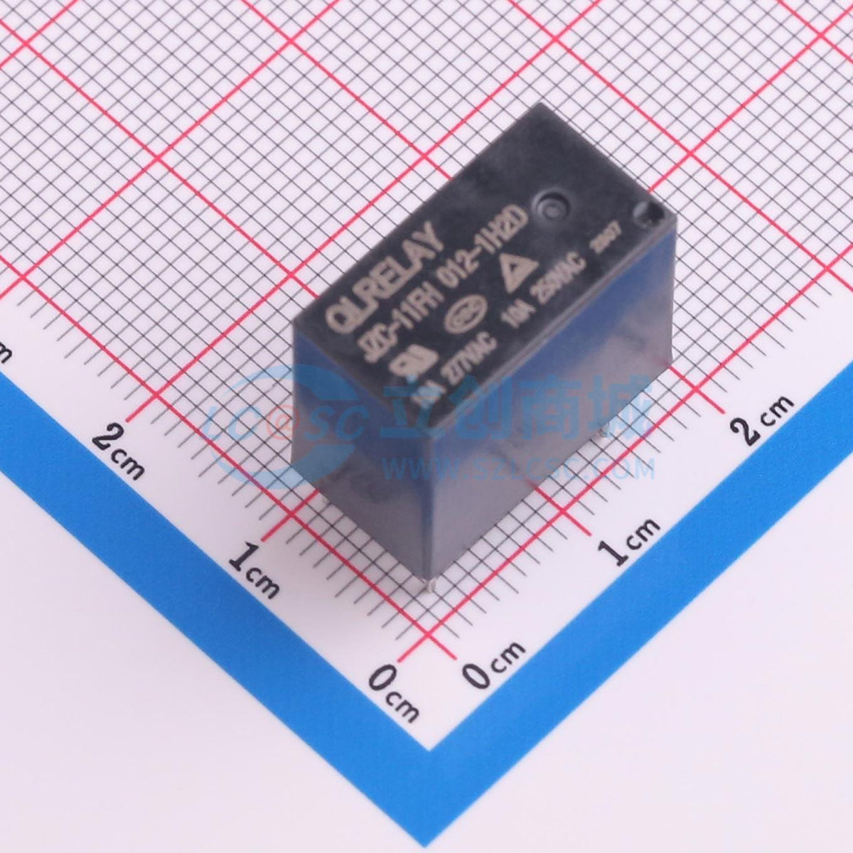 Rơ-le điện tử JZC-11FH 012-1H2D QLRELAY 12V THT,18.4x10.2mm - Techcore Việt Nam