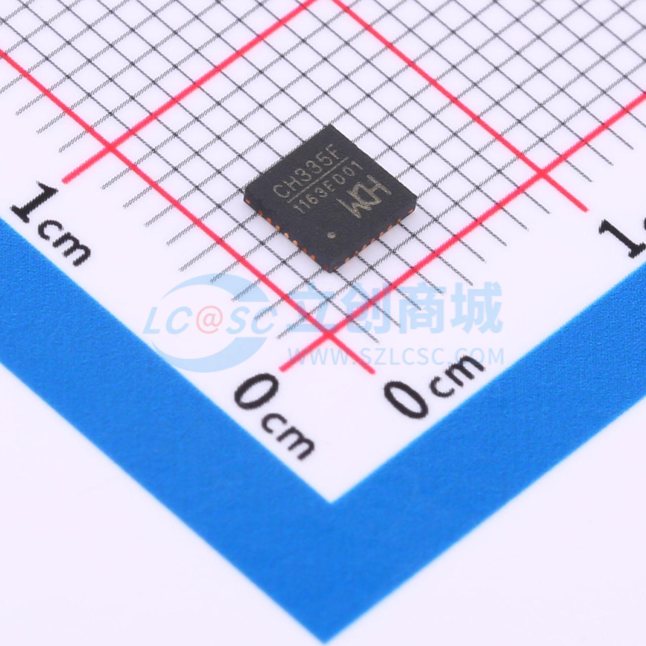 IC giao tiếp USB CH335F WCH QFN-28(4x4) - Techcore Việt Nam