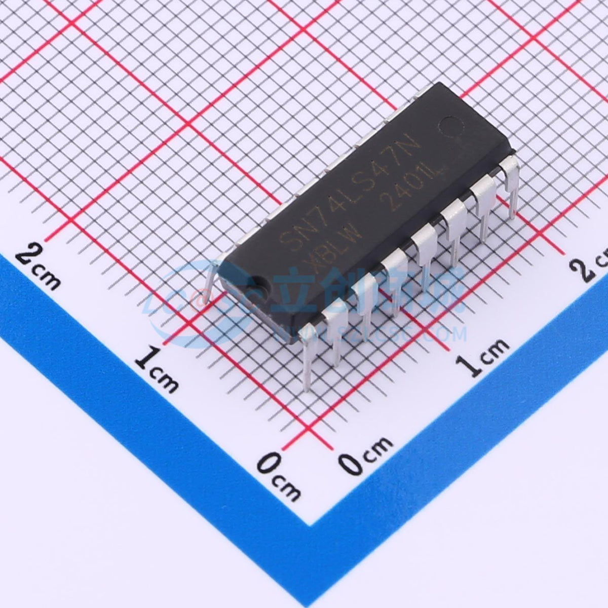 IC điều khiển LED 7 đoạn SN74LS47N(XBLW) XBLW DIP-16 1V - Techcore Việt Nam
