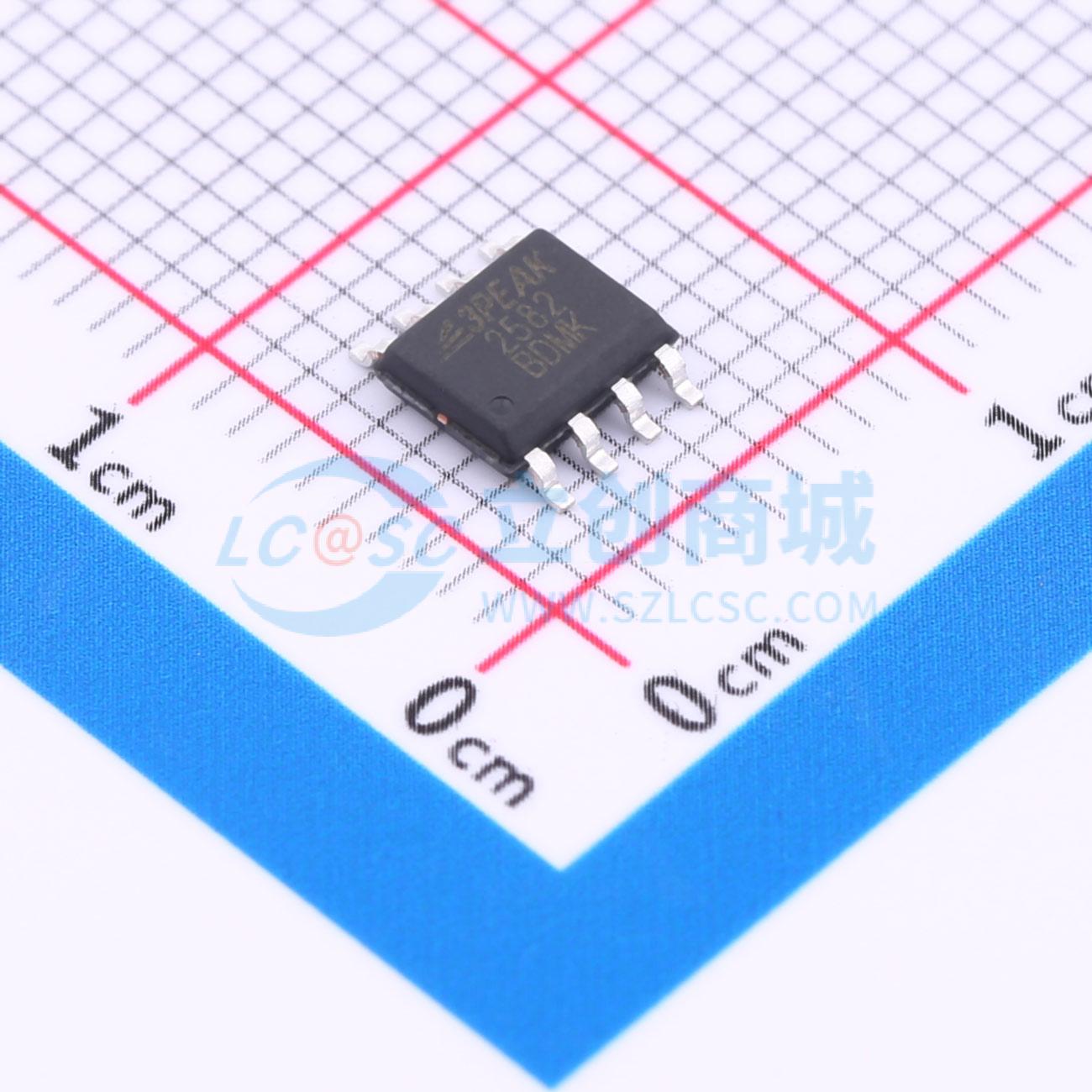IC Khuếch Đại Thuật Toán TP2582-SR 3PEAK SOIC-8 2 kênh Rail-to-Rail 10 MHz - Techcore Việt Nam