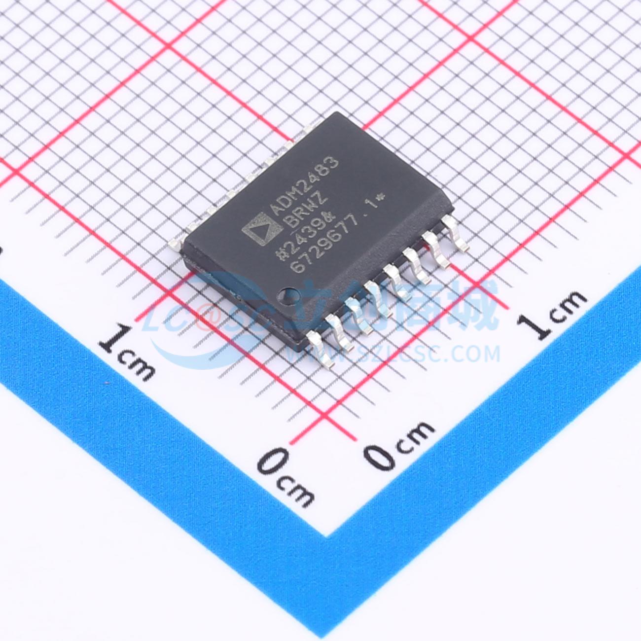 IC Thu Phát RS485/RS422 Cách Ly ADM2483BRWZ-REEL ADI SOIC-16-300mil - Techcore Việt Nam
