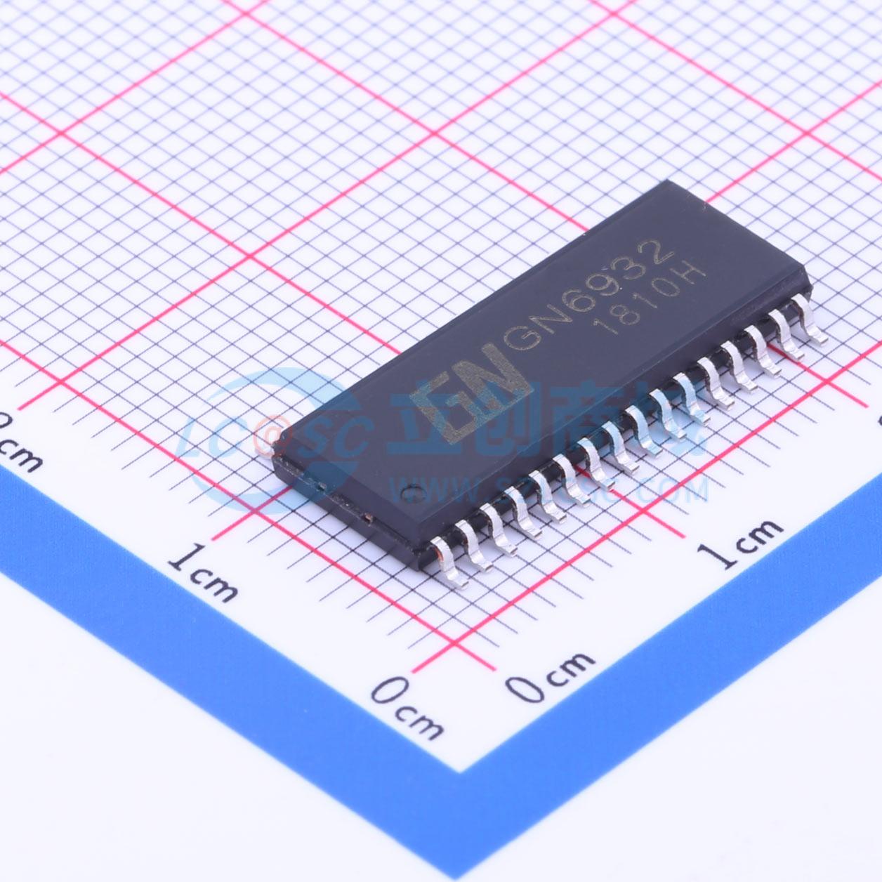 IC điều khiển LED 7 đoạn GN6932 GN SOP-32-300mil 1V - Techcore Việt Nam