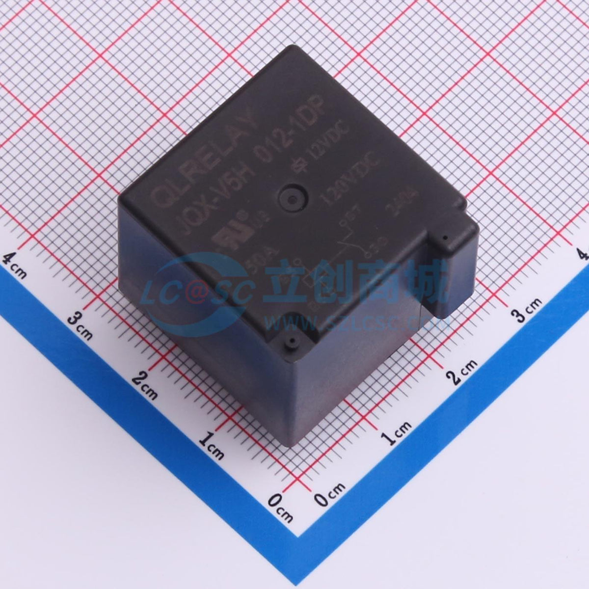Rơ-le ô tô JQX-V5H 012-1DP QLRELAY 12V THT,26x26mm - Techcore Việt Nam