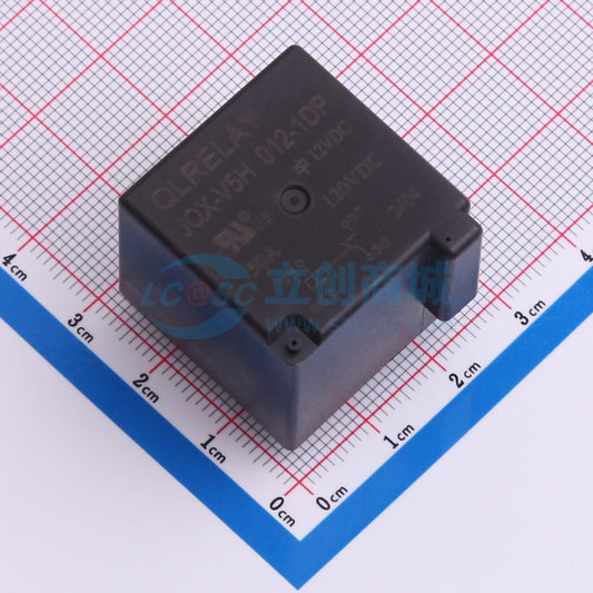 Rơ-le ô tô JQX-V5H 012-1DP QLRELAY 12V THT,26x26mm - Techcore Việt Nam
