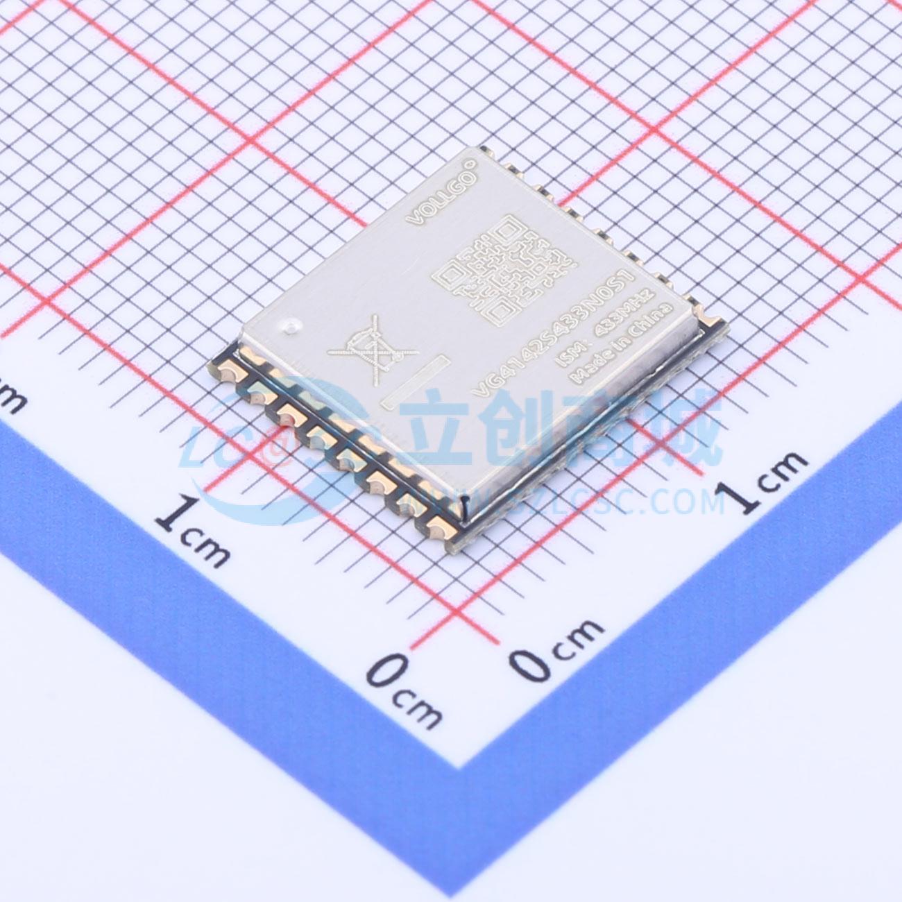 Module RF VG4142S433N0S1 Vollgo SMD 13.5x12mm 433MHz - Techcore Việt Nam