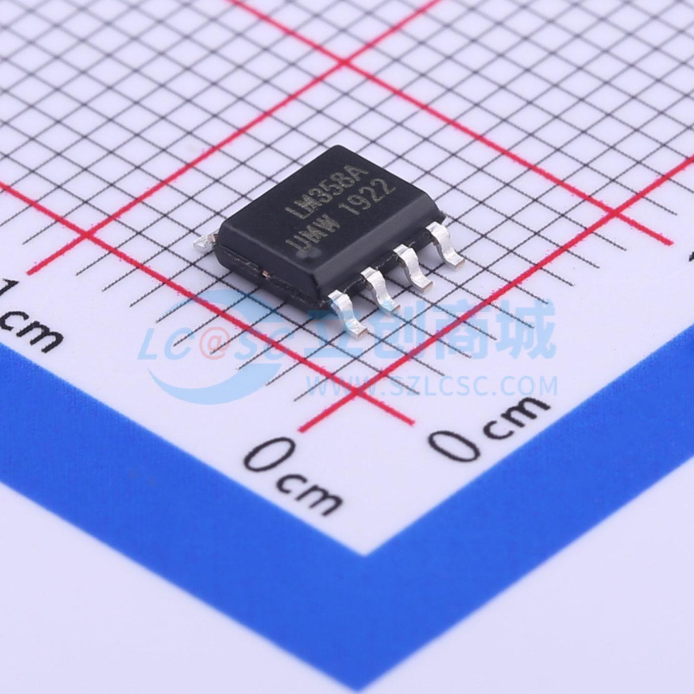 IC Khuếch Đại Thuật Toán LM358ADR UMW SOP-8 2 kênh 1.1 MHz - Techcore Việt Nam