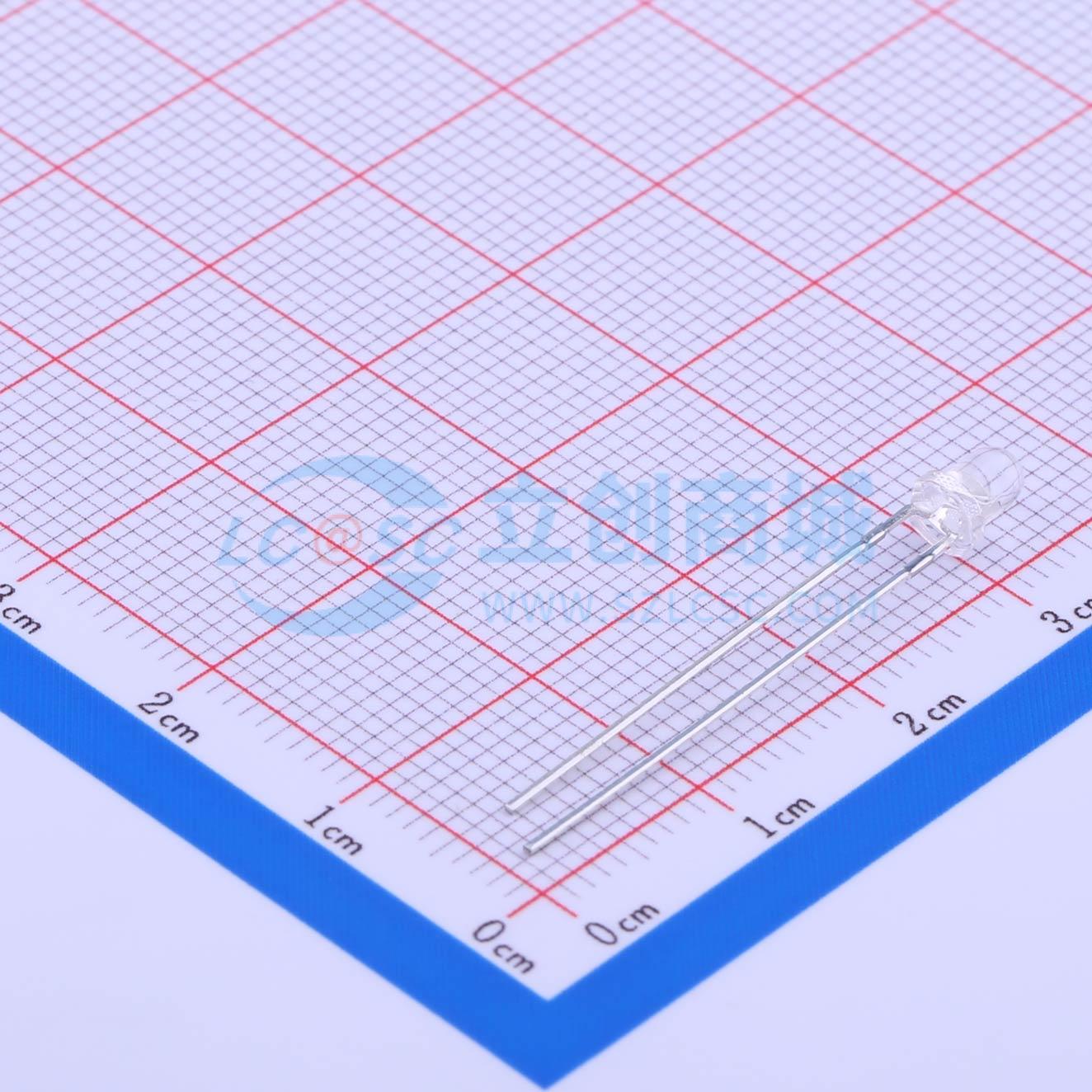 LED 204-15UTC/S400-X9-L EVERLIGHT Xuyên lỗ,D=3mm Trắng - Techcore Việt Nam
