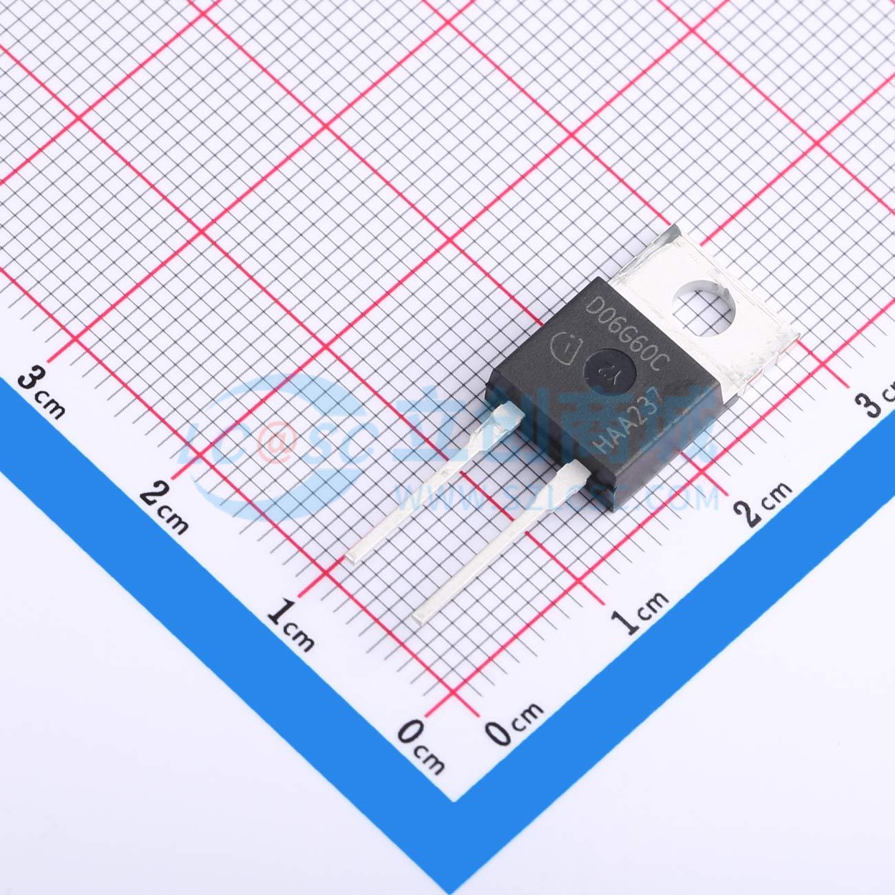 Diode SiC IDH06SG60C Infineon TO-220-2 2.1V@6A - Techcore Việt Nam