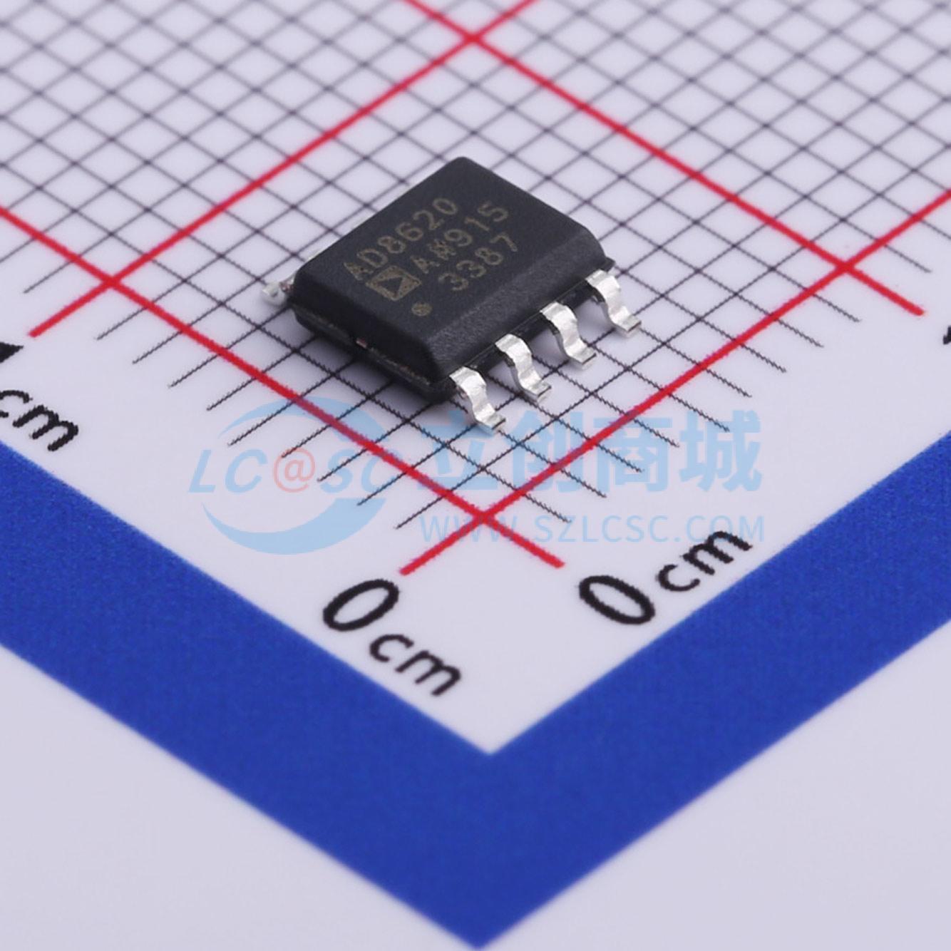 IC Khuếch Đại Thuật Toán Đầu Vào FET AD8620ARZ-REEL7 Analog Devices SOIC-8 2 kênh 50 MHz - Techcore Việt Nam