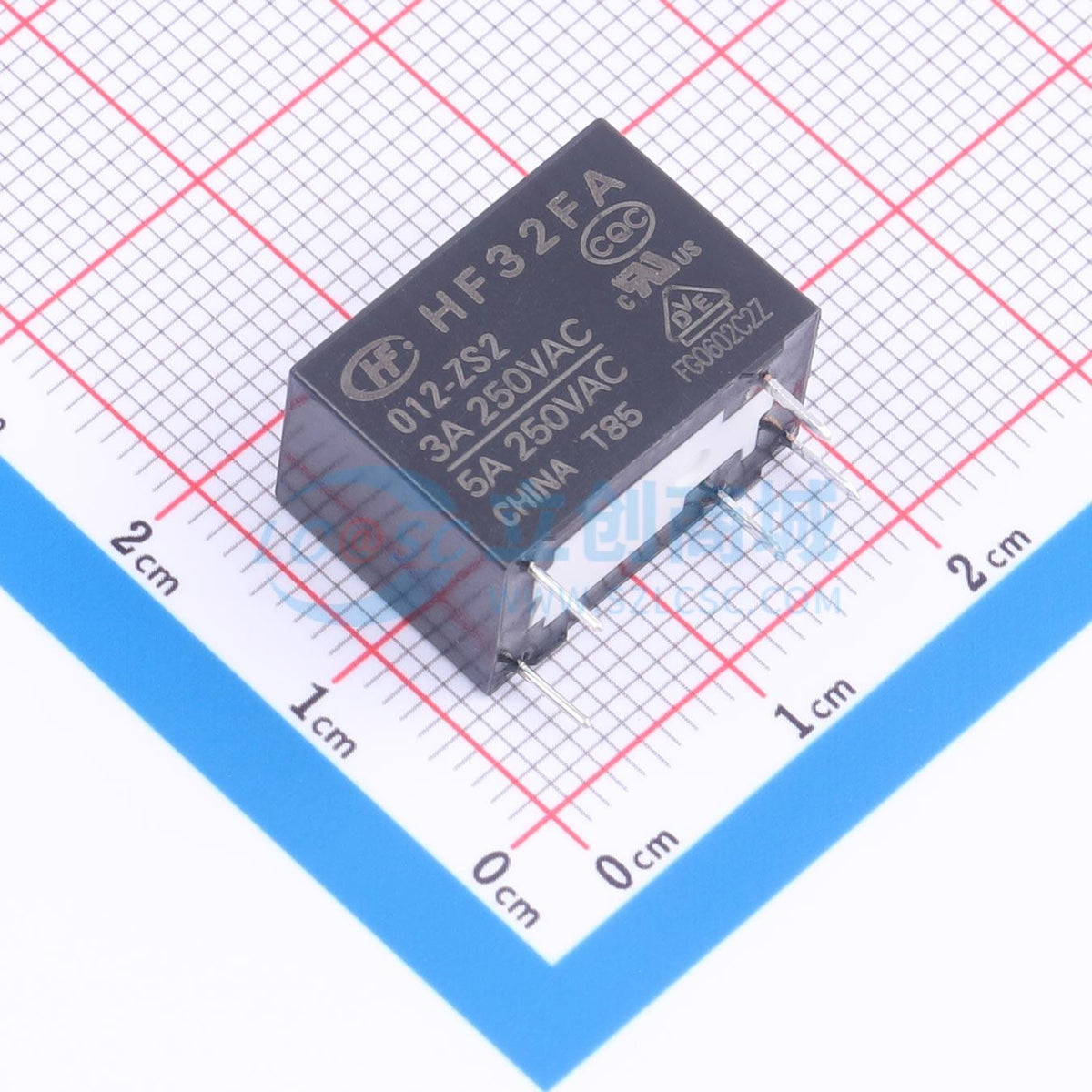 Rơ-le điện tử HF32FA/012-ZS2 HF - Techcore Việt Nam