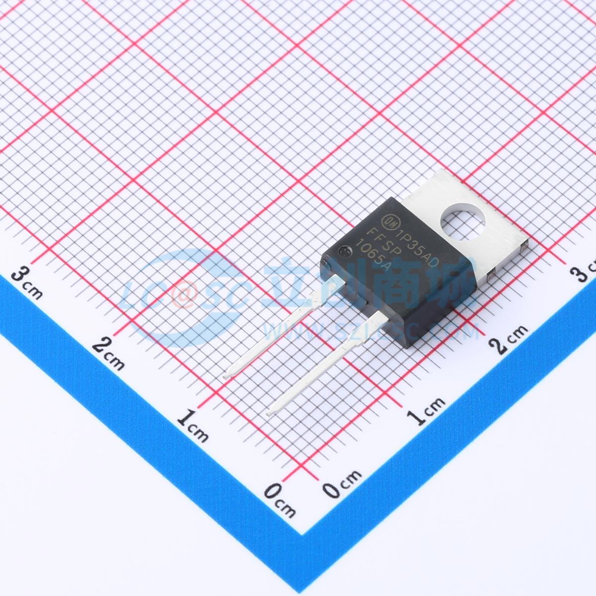 Diode SiC FFSP1065A onsemi TO-220-2 1.75V@10A - Techcore Việt Nam