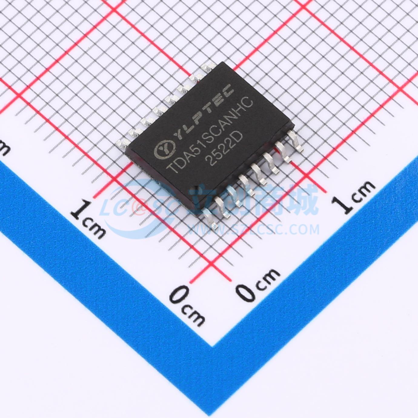 IC Thu Phát CAN Cách Ly Tích Hợp Nguồn TDA51SCANHC YLPTEC SOIC-16 - Techcore Việt Nam