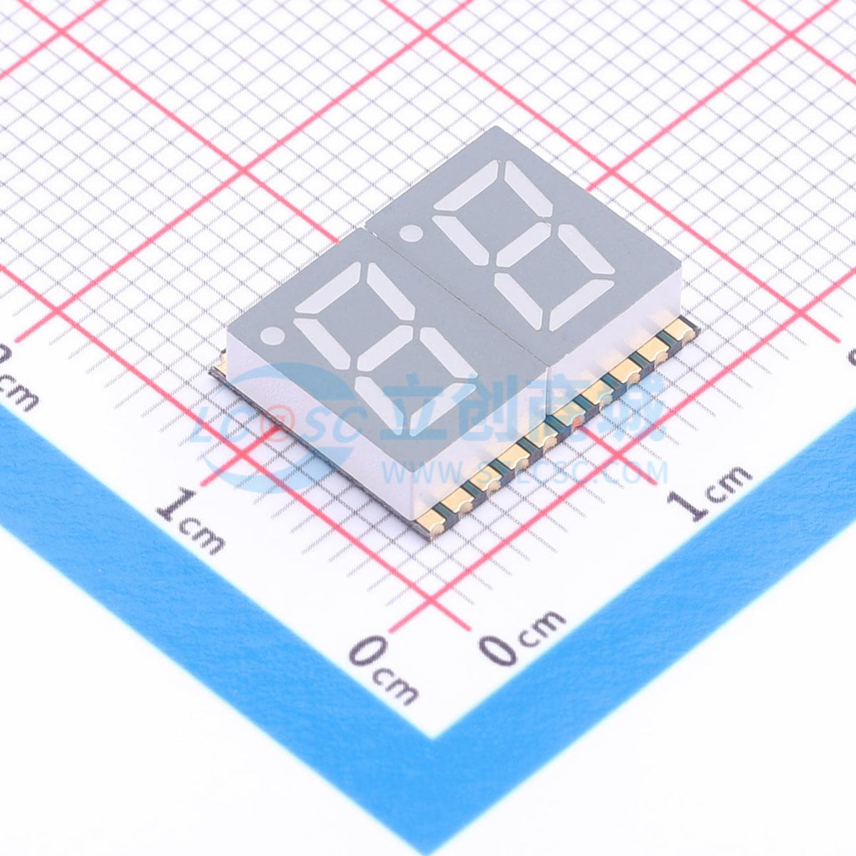 LED 7 đoạn GS3021CR-G Guangcai Display - Techcore Việt Nam
