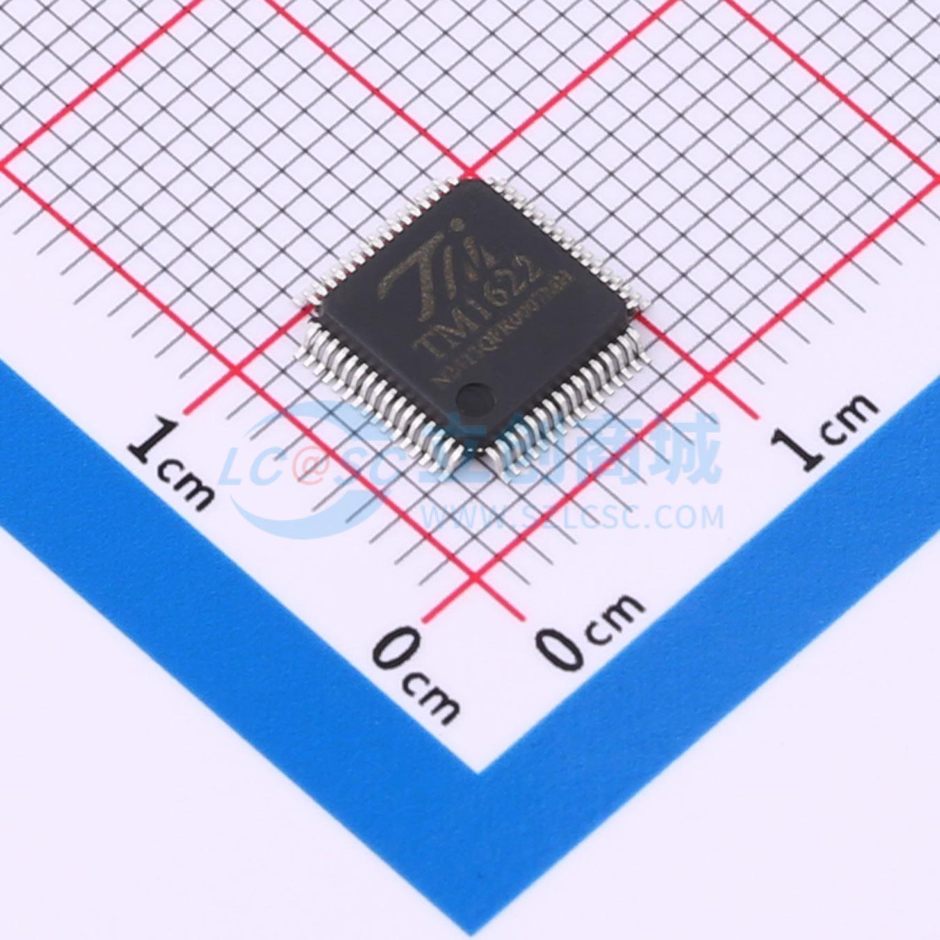 IC điều khiển LCD TM1622-LQFP64 LQFP-64(7x7) TM1622-LQFP64 1V - Techcore Việt Nam