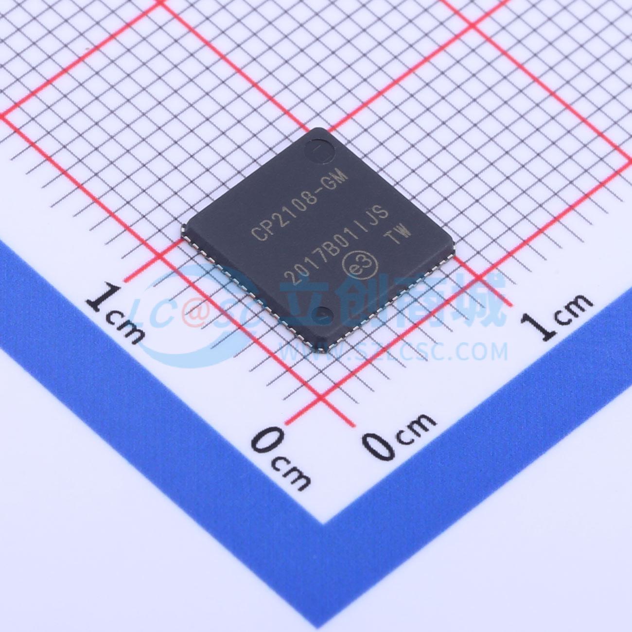 IC giao tiếp RS-485 CP2108-B03-GMR SKYWORKS/SILICON LABS QFN-64-EP(9x9) - Techcore Việt Nam