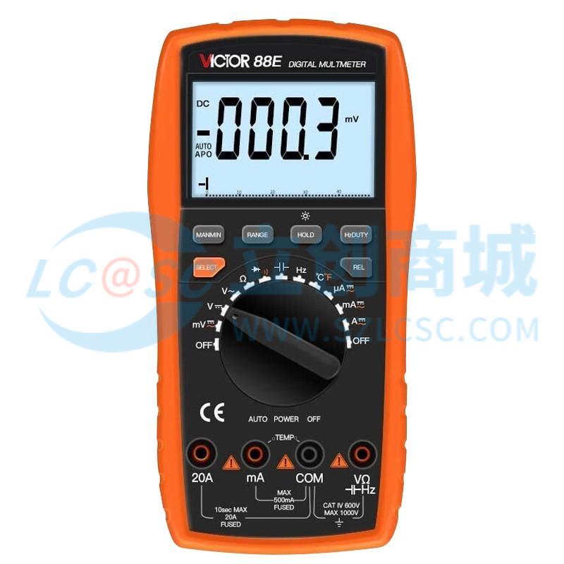 Đồng hồ vạn năng VICTOR 88E True RMS Dùng Cho Đo Kiểm Điện Tử - Techcore Việt Nam