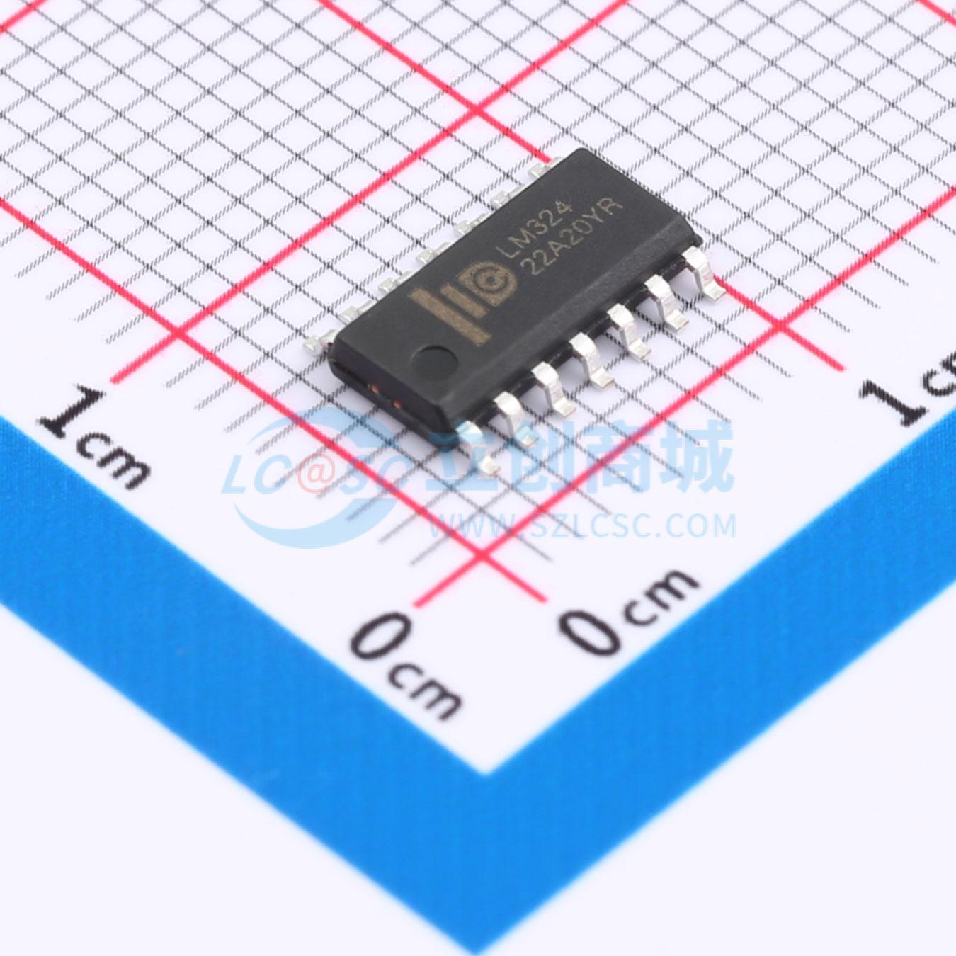 IC Khuếch Đại Thuật Toán LM324S IDCHIP SOP-14 4 kênh 1 MHz - Techcore Việt Nam