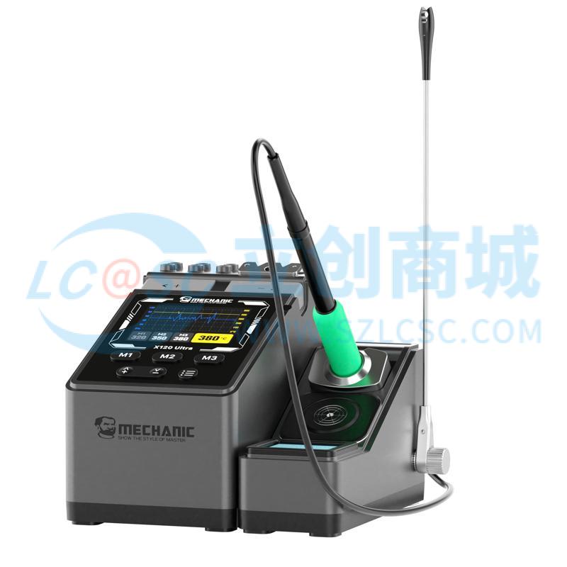 Trạm Hàn Và Mỏ Hàn Điện X120 Ultra MECHANIC Chuyên Dùng Sửa Chữa Điện Tử - Techcore Việt Nam