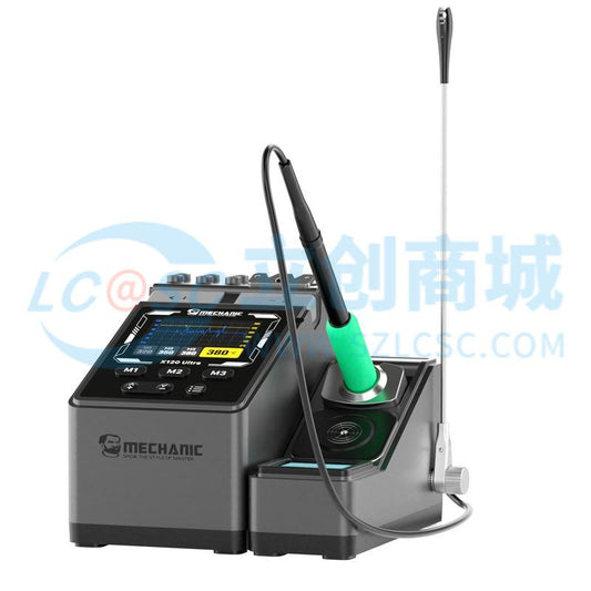 Trạm Hàn Và Mỏ Hàn Điện X120 Ultra MECHANIC Chuyên Dùng Sửa Chữa Điện Tử - Techcore Việt Nam