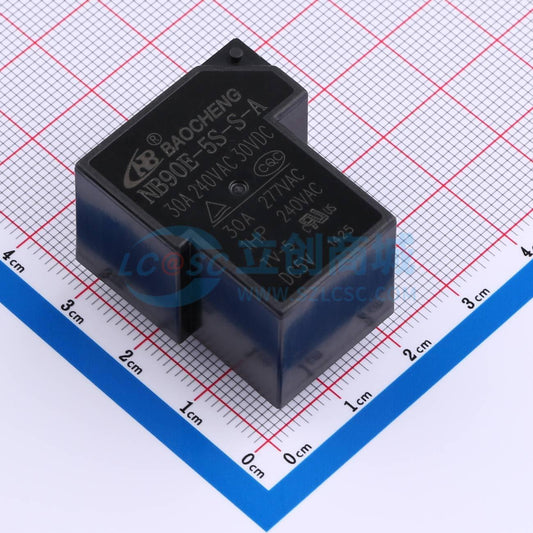 Rơ-le điện tử NB90E-5S-S-A 30A NBC 5V THT - Techcore Việt Nam