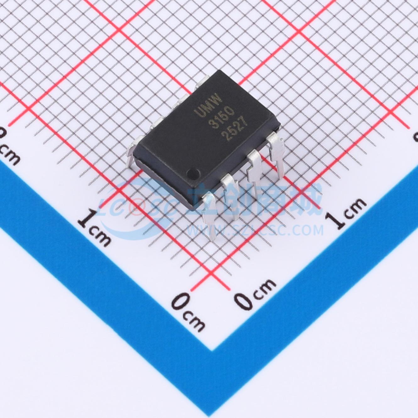Optocoupler driver cổng HCPL-3150-000E(UMW) DIP-8 - Techcore Việt Nam
