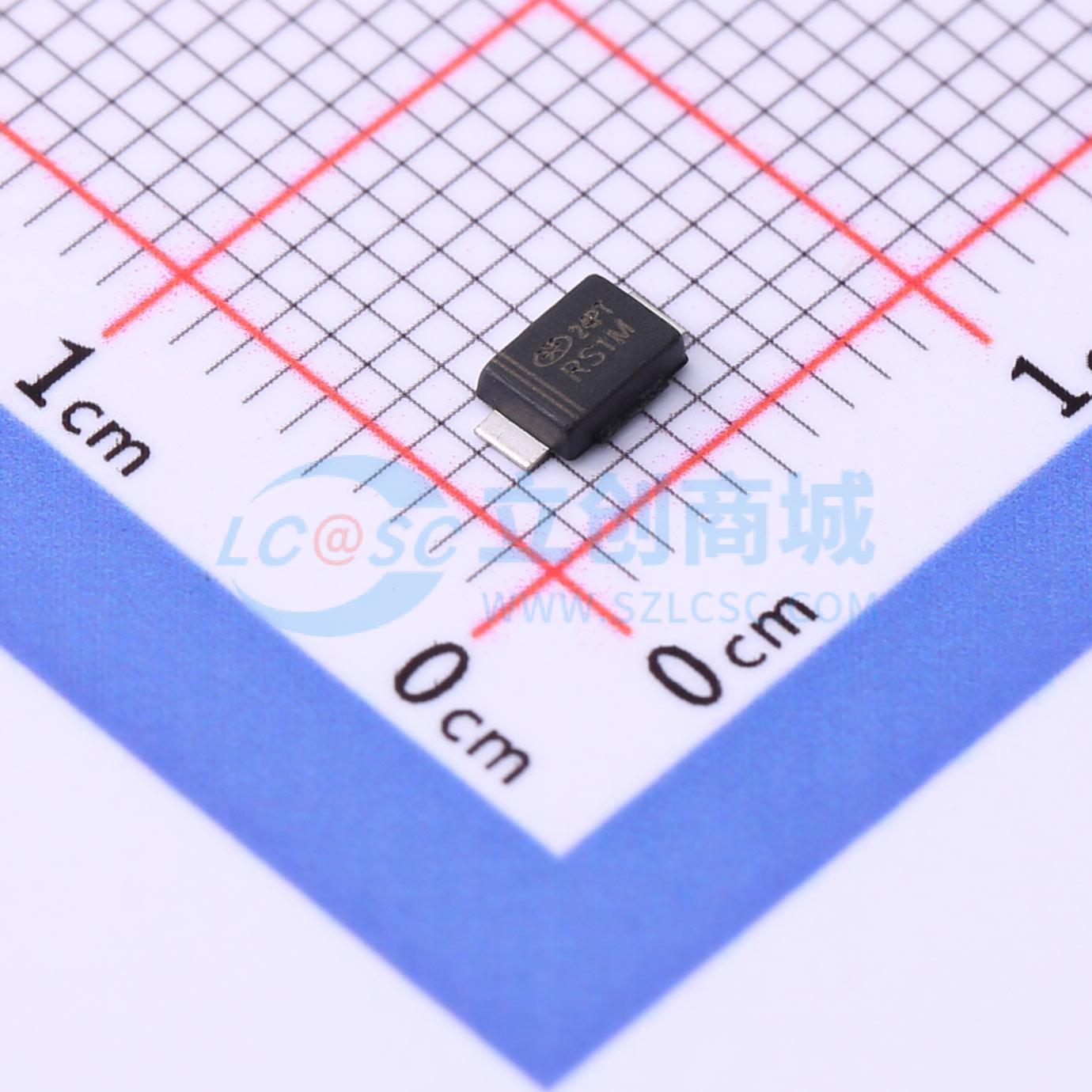 Diode phục hồi nhanh RS1MF JUXING SMAF 1.3V@1A - Techcore Việt Nam