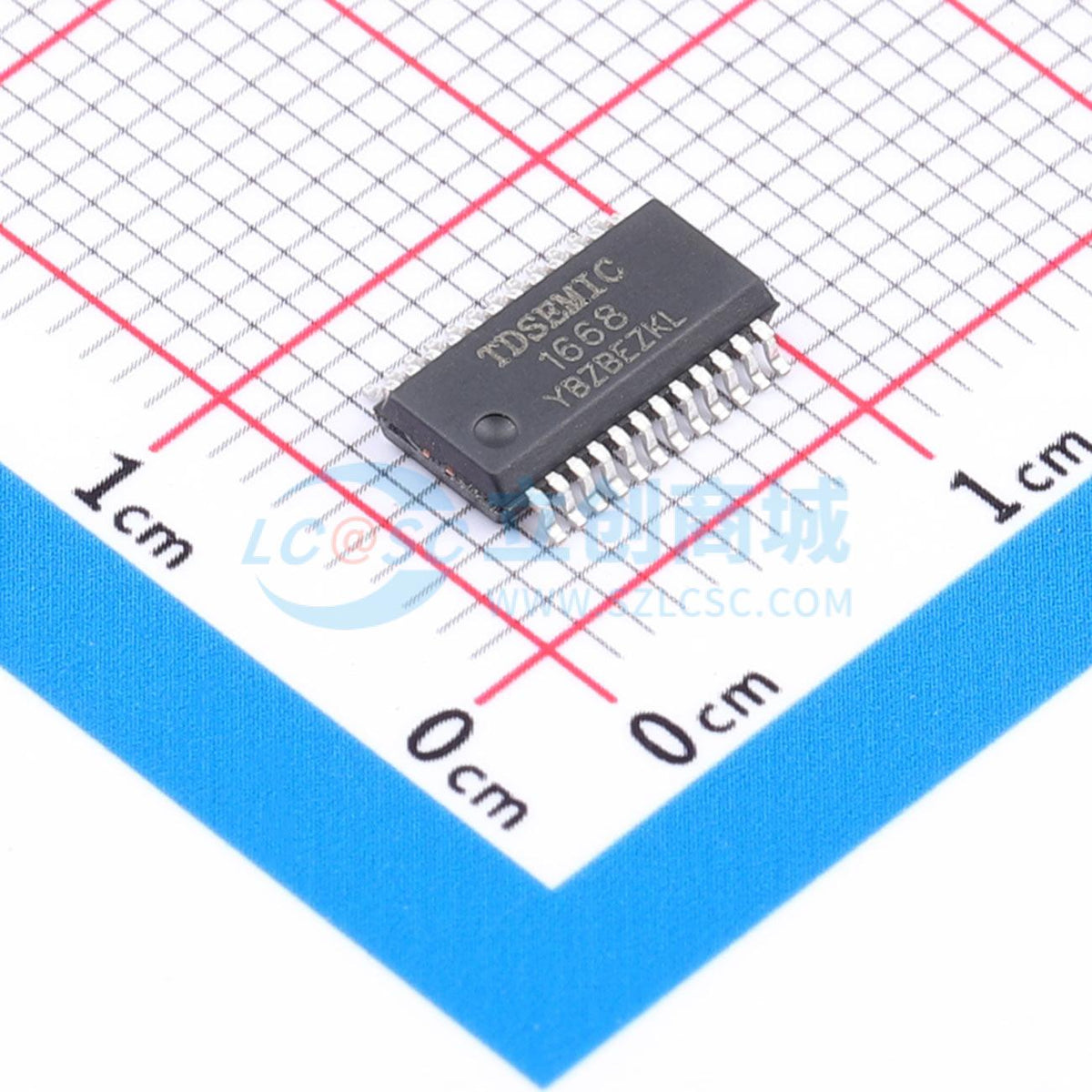IC điều khiển LED HTM1668SDR-TD TDSEMIC SSOP-24 1V - Techcore Việt Nam