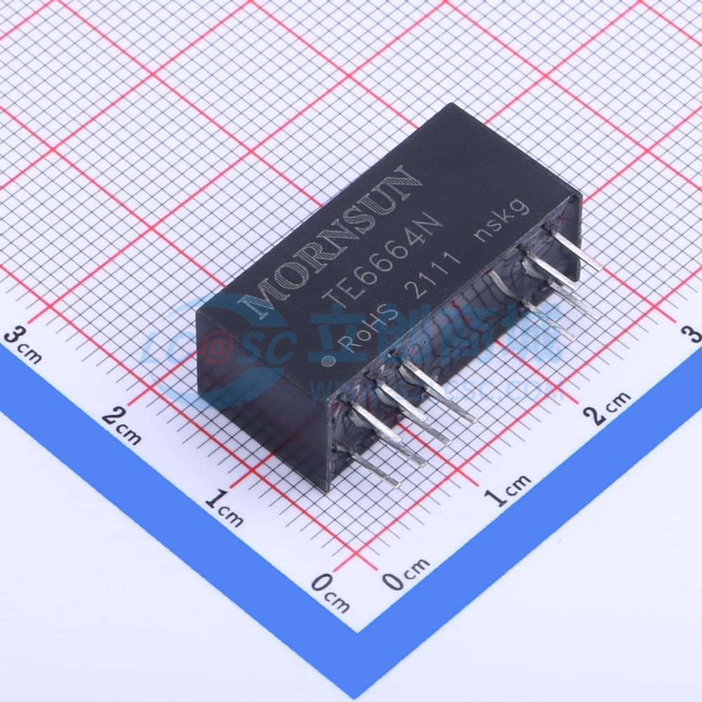 IC Khuếch Đại Cách Ly Tích Hợp Nguồn TE6664N MORNSUN Xuyên lỗ - Techcore Việt Nam