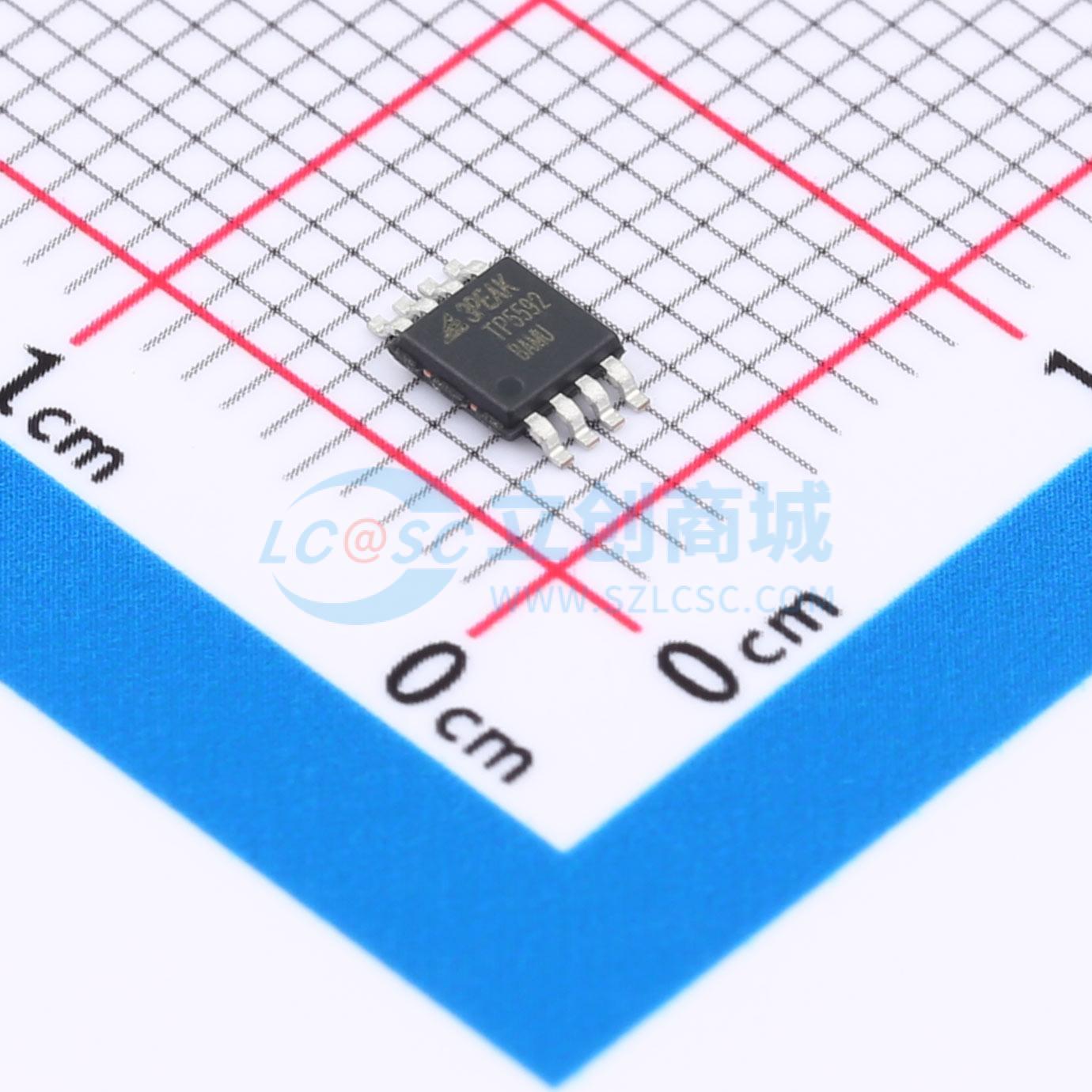 IC Khuếch Đại Thuật Toán Chính Xác TP5592-VR 3PEAK MSOP-8 4 kênh Rail-to-Rail 1.8–5.5 V - Techcore Việt Nam