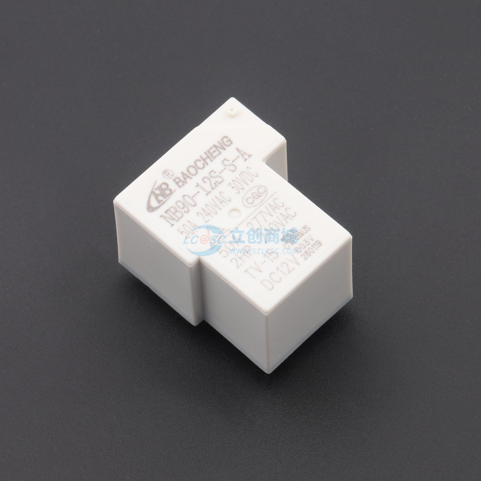 Rơ-le điện tử NB90-12S-S-A 50A 003V NBC 12V THT - Techcore Việt Nam