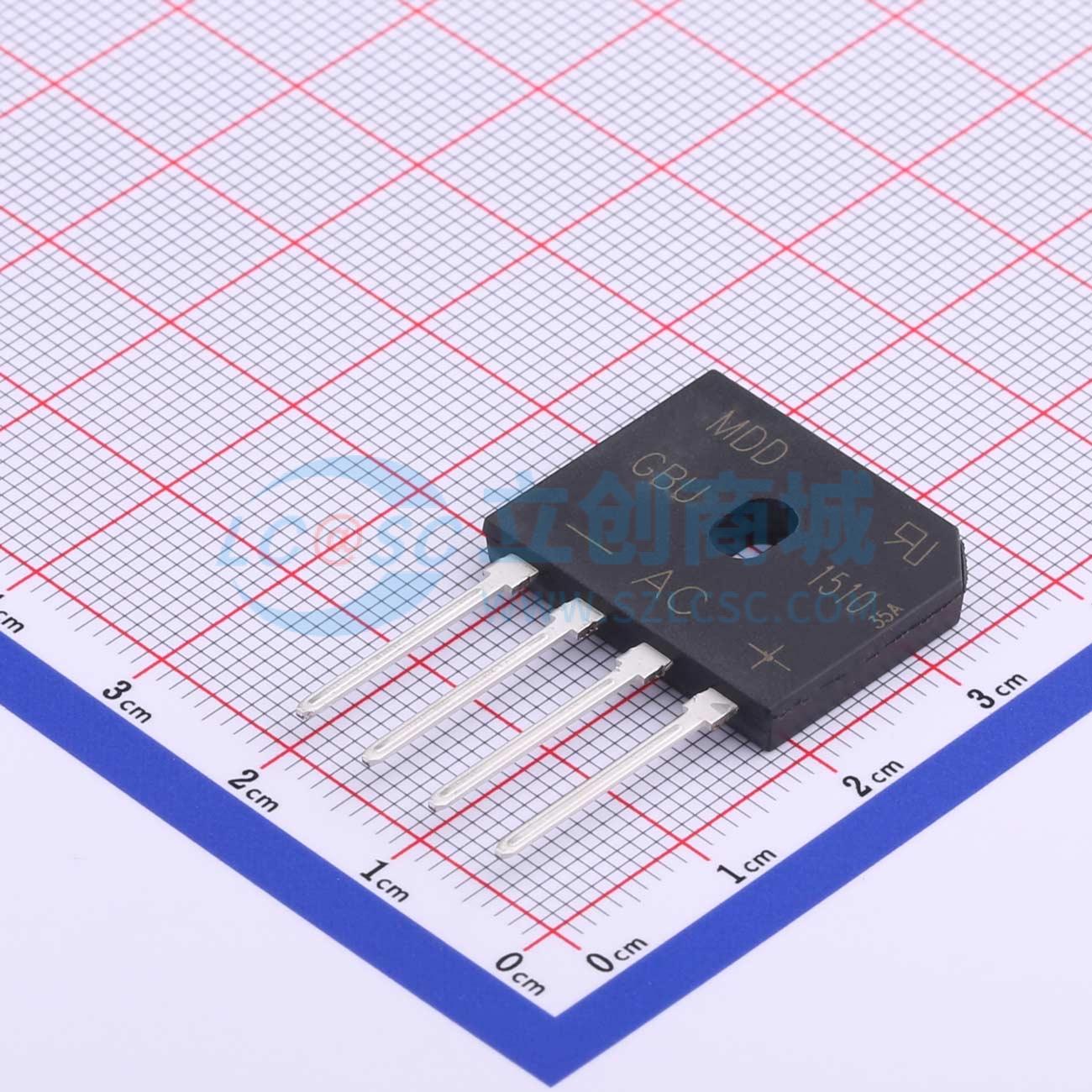 Diode bán dẫn GBU1510 MDD - Techcore Việt Nam