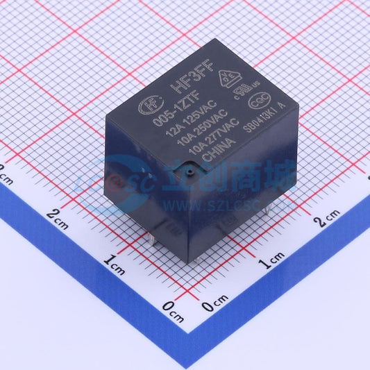 Rơ-le công suất HF3FF/005-1ZTF HF THT,19x15.2mm - Techcore Việt Nam
