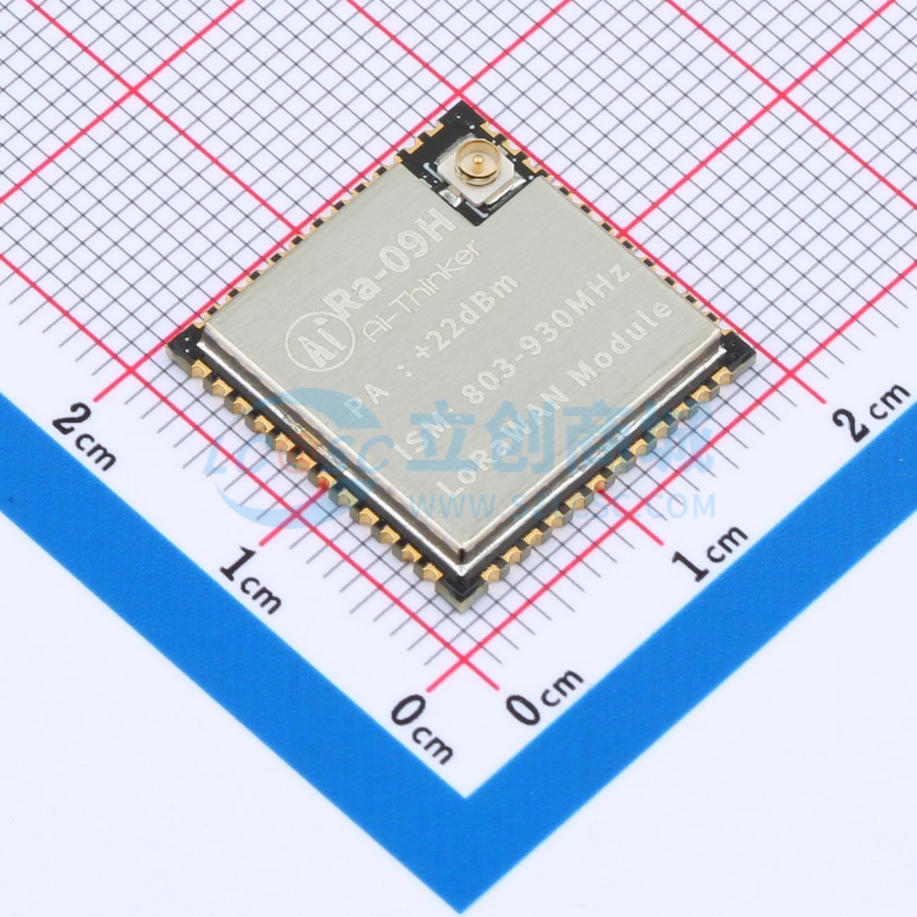 Module LoRa Ra-09H(IN865) Ai-Thinker SMD 18x18mm LoRa, BPSK, MSK, GFSK, FSK, GMSK - Techcore Việt Nam