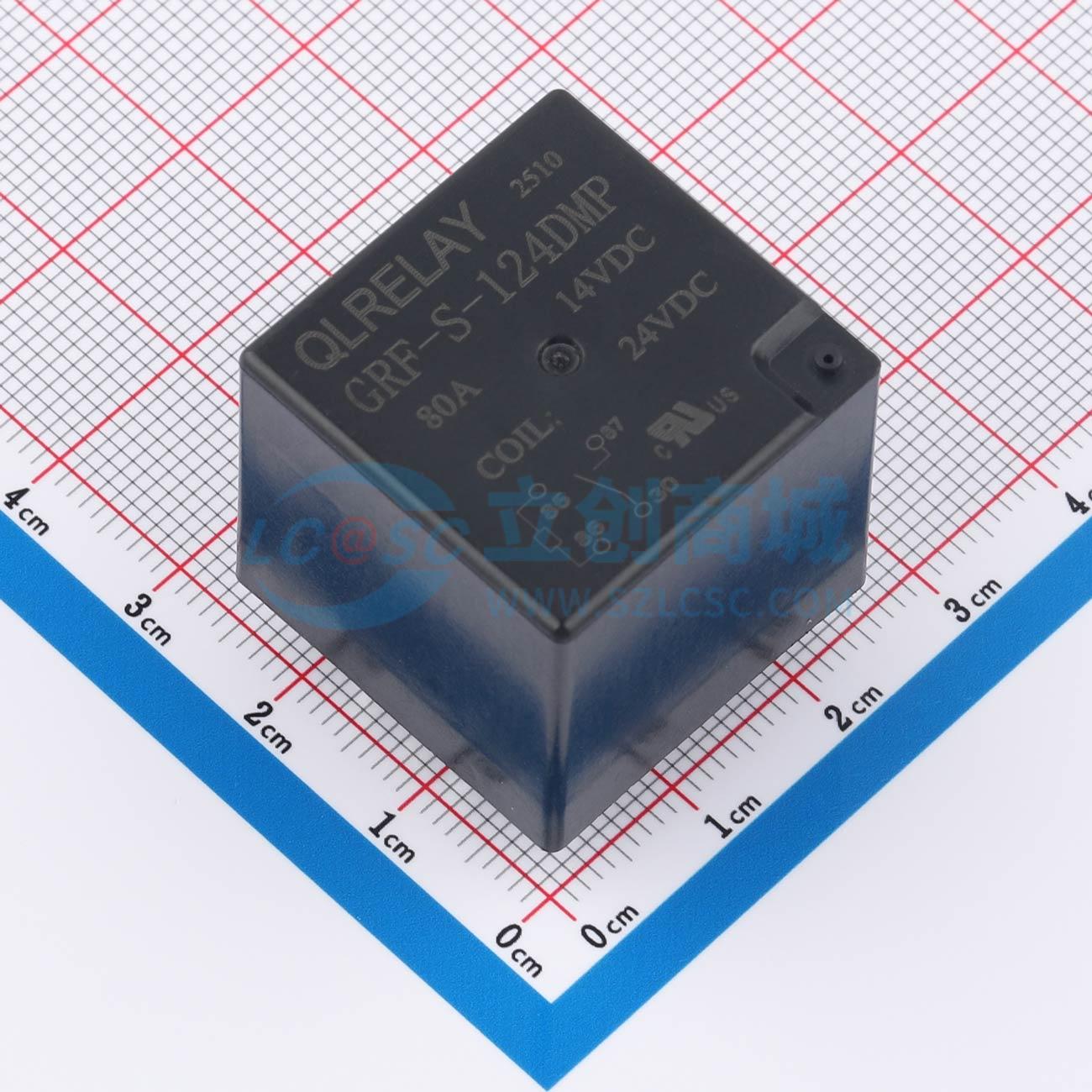 Rơ-le ô tô GRF-S-124DMP QLRELAY 24V THT,26x26mm - Techcore Việt Nam