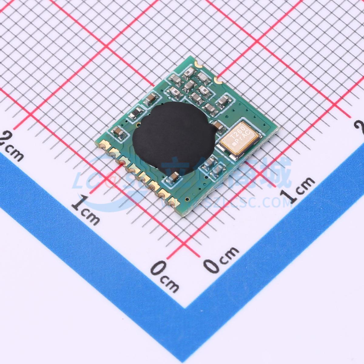 Module RF CC2500MTR2.4-GC(6) Silicontra SMD 12.9x11.6mm FSK, MSK, GFSK, ASK, OOK - Techcore Việt Nam