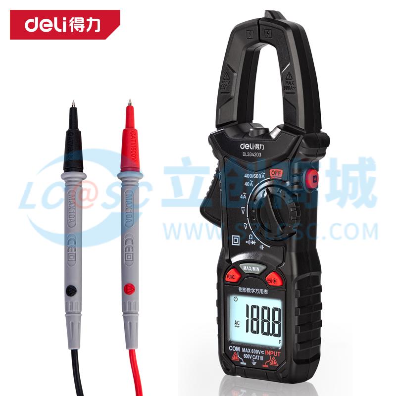 Ampe kìm DL334203 Deli Tools Phù hợp kiểm tra và bảo trì hiện trường - Techcore Việt Nam