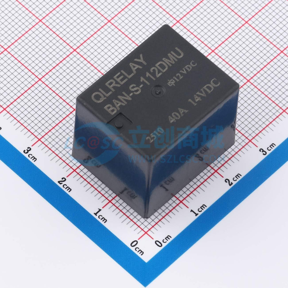 Rơ-le điện tử BAN-S-112DMU QLRELAY 12V THT,25.5x21mm - Techcore Việt Nam