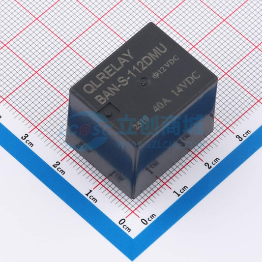 Rơ-le điện tử BAN-S-112DMU QLRELAY 12V THT,25.5x21mm - Techcore Việt Nam