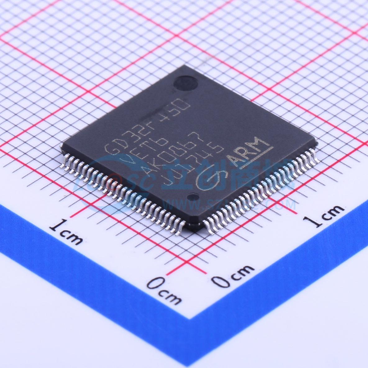 Vi điều khiển MCU GD32F450VET6 GigaDevice LQFP-100(14x14) - Techcore Việt Nam