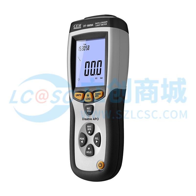Máy đo độ rọi DT-8809A CEM Độ chính xác cao Dùng Cho Đo Kiểm Điện Tử - Techcore Việt Nam